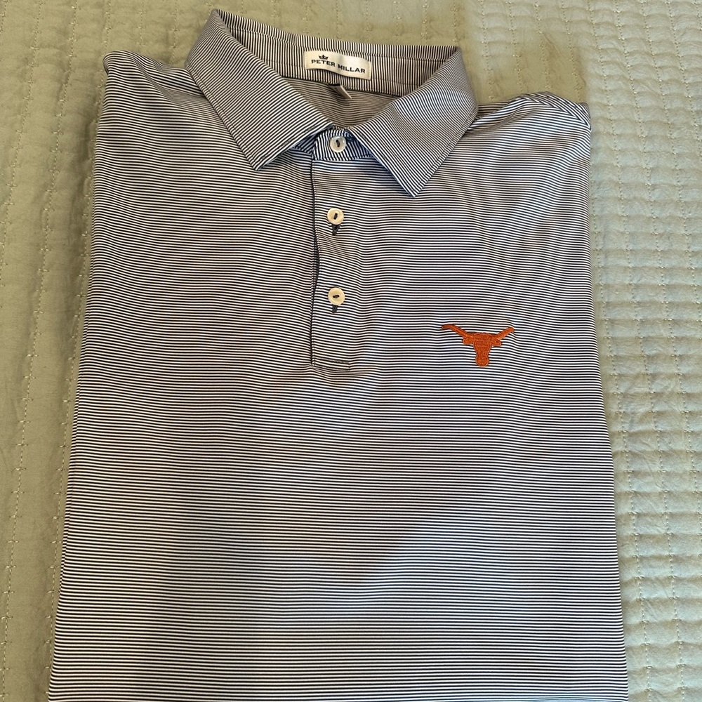 Peter Millar Texas Longhorns Polo Size XL